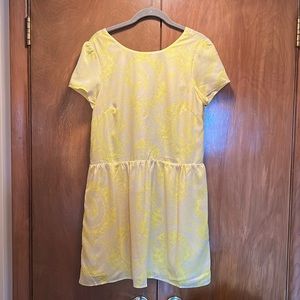 Beautiful mid- length paisley detailed dress. *French Brand* NWT